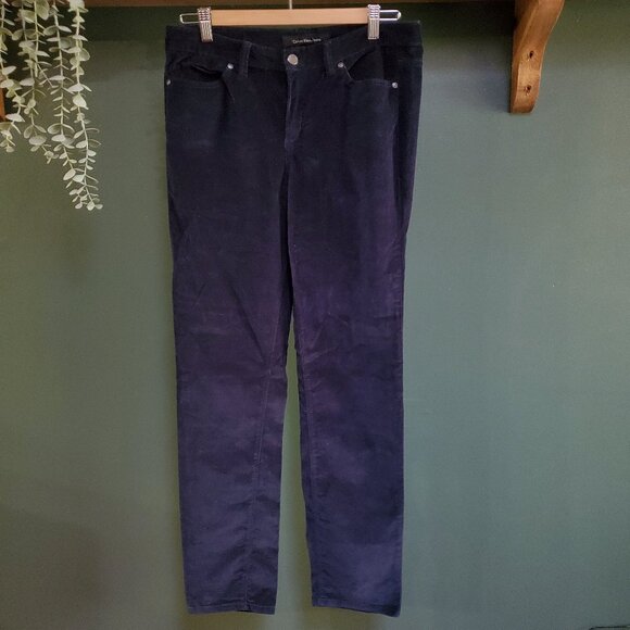 Calvin Klein Jeans | Dark Blue Corduroy Pants - Picture 1 of 3